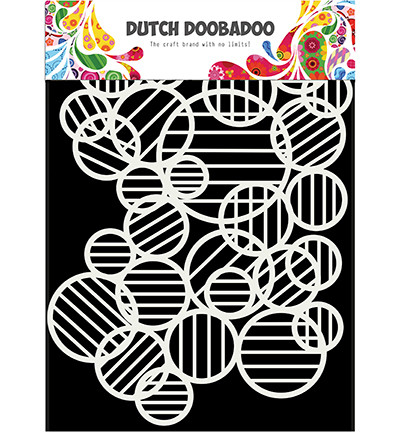 Dutch DooBaDoo sapluuna Mask Art Circle Lines