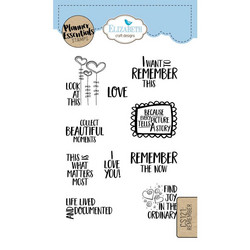 Elizabeth Craft Designs leimasinsetti Remember
