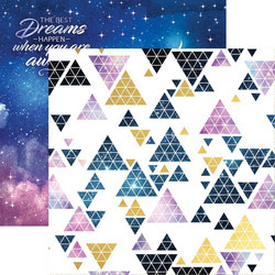 Paper House Stargazer skräppipaperi Night Sky, foiled