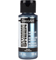DecoArt Extreme Sheen Metallics -maali, sävy Pewter