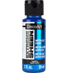 DecoArt Extreme Sheen Metallics -maali, sävy Sapphire