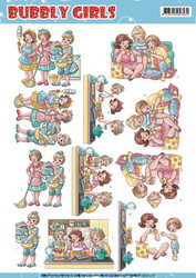 Yvonne Creations Bubbly Girls Round the House 3D-kuvat