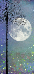 Lavinia Stamps SceneScapes taustapaperi Night-time Magic