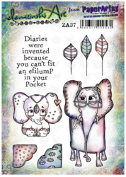 PaperArtsy Elenazinski Art leimasinsetti 37