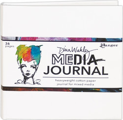 Dina Wakley Media White Journal 6