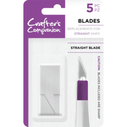 Crafter's Companion askarteluveitsen varaterät, 5 kpl