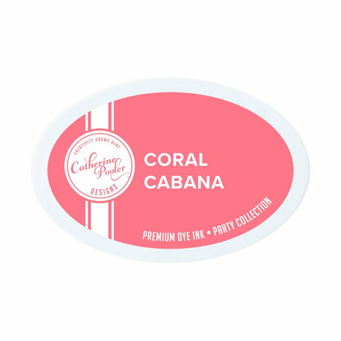 Catherine Pooler Premium Dye Ink -mustetyyny, sävy Coral Cabana