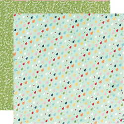 Simple Stories Springtime skräppipaperi Puddle Jumper