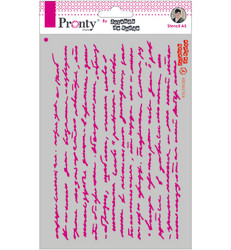 Pronty sapluuna Script Text by Jolanda