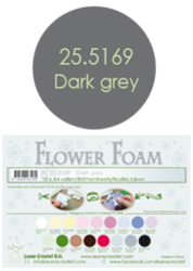 Leane Creatief Flower Foam -softislevy kukkien tekoon, dark grey