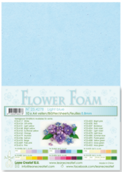 Leane Creatief Flower Foam -softislevy kukkien tekoon, light blue