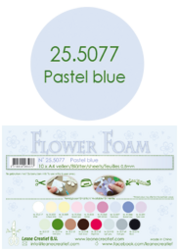 Leane Creatief Flower Foam -softislevy kukkien tekoon, pastel blue