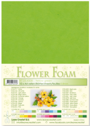 Leane Creatief Flower Foam -softislevy kukkien tekoon, yellow green