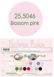 Leane Creatief Flower Foam -softislevy kukkien tekoon, blossom pink