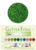 Leane Creatief Glitter Foam -softislevy, green