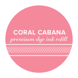 Catherine Pooler Premium Dye Ink -täyttöpullo, sävy Coral Cabana