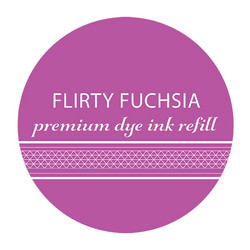 Catherine Pooler Premium Dye Ink -täyttöpullo, sävy Flirty Fuchsia