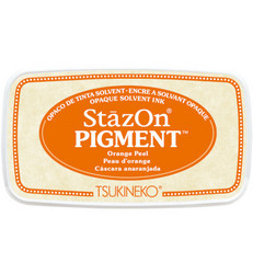 StazOn Pigment -mustetyyny, sävy Orange Peel