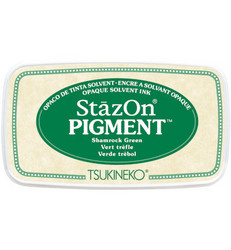 StazOn Pigment -mustetyyny, sävy Shamrock Green
