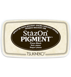 StazOn Pigment -mustetyyny, sävy Piano Black
