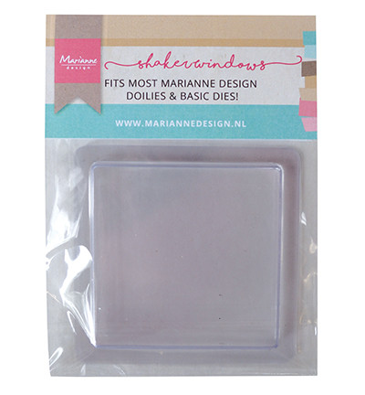 Marianne Design Shaker kuvut, neliö, 10 kpl