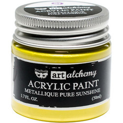 Finnabair Art Alchemy akryylimaali. Sävy Pure Sunshine