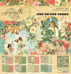 Graphic 45 -paperipakkaus Joy To The World, 12