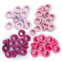 We R Eyelets Standard, sirkat, 60 kpl, pinkki