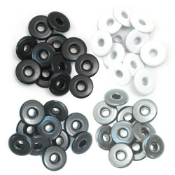 We R Eyelets Wide, sirkat, 40 kpl, harmaa