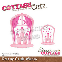 CottageCutz stanssi Dreamy Castle Window