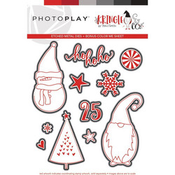PhotoPlay stanssisetti Ho Ho Ho, Kringle & Co