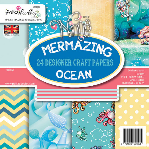 Polkadoodles Mermazing Ocean -paperipakkaus