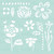 Polkadoodles Flower Doodles -sapluuna