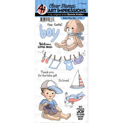 Art Impressions Baby Boy -leimasinsetti