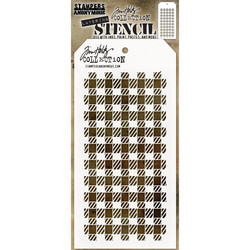 Tim Holtz Gingham -sapluuna