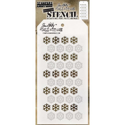Tim Holtz Shifter Snowflake -sapluuna