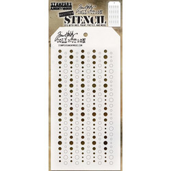 Tim Holtz Shifter Baubles -sapluuna