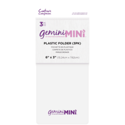 Gemini Mini Plastic Folder -levyt, 3 kpl