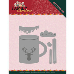 Yvonne Creations Family Christmas stanssisetti Hot Drink