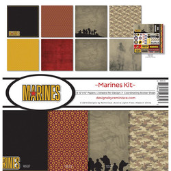 Reminisce Marines -paperipakkaus 12