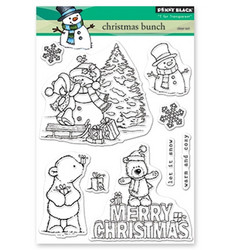 Penny Black Christmas Bunch leimasinsetti