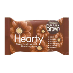 Hearty Super Lightweight Air-Dry Clay, kevytsavi, tummanruskea, 50 g