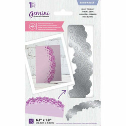 Gemini Double-Sided Edge'ables stanssi Heart To Heart