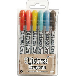Tim Holtz Distress Crayons setti #7