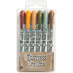 Tim Holtz Distress Crayons setti #10