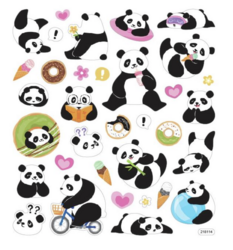 Sticker King tarrat Playful Pandas