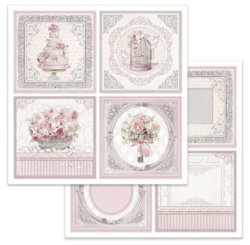 Stamperia skräppipaperi Wedding Cards