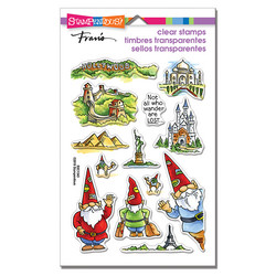 Stampendous leimasinsetti Gnome Travels