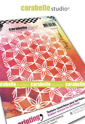 Carabelle Studio tekstuurilevy Floral Grid by Birgit Koopsen