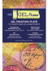 Gel Press Plate, 3